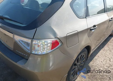 2008 Subaru Impreza 2.5I z USA, uszkodzony, nr VIN JF1GH61608H809983